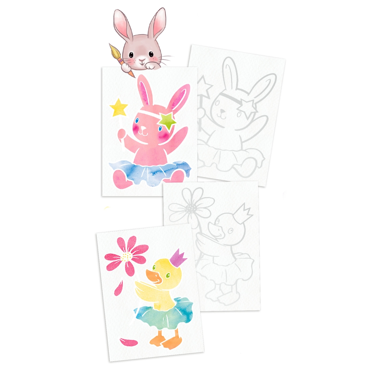 Depesche | Princess Mimi Colour Me Up Paper