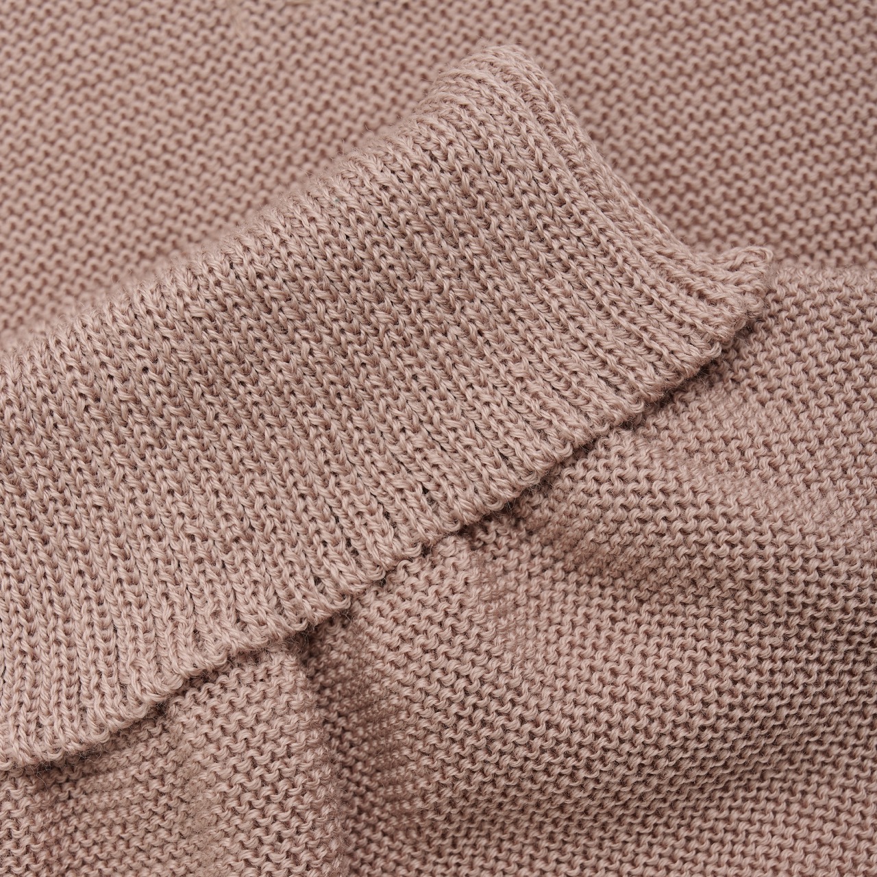 Huttelihut | Schal Neck Warmer Woll Knit - Mahogany Rose - 110\116