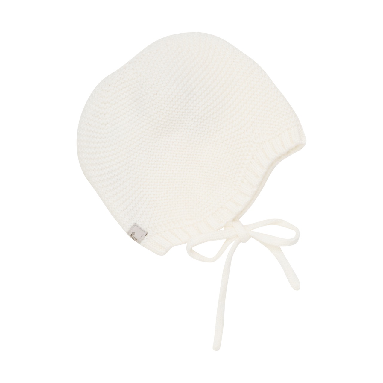 Huttelihut | Babymütze Bonnet Wool Knit - Off-white - 50\56