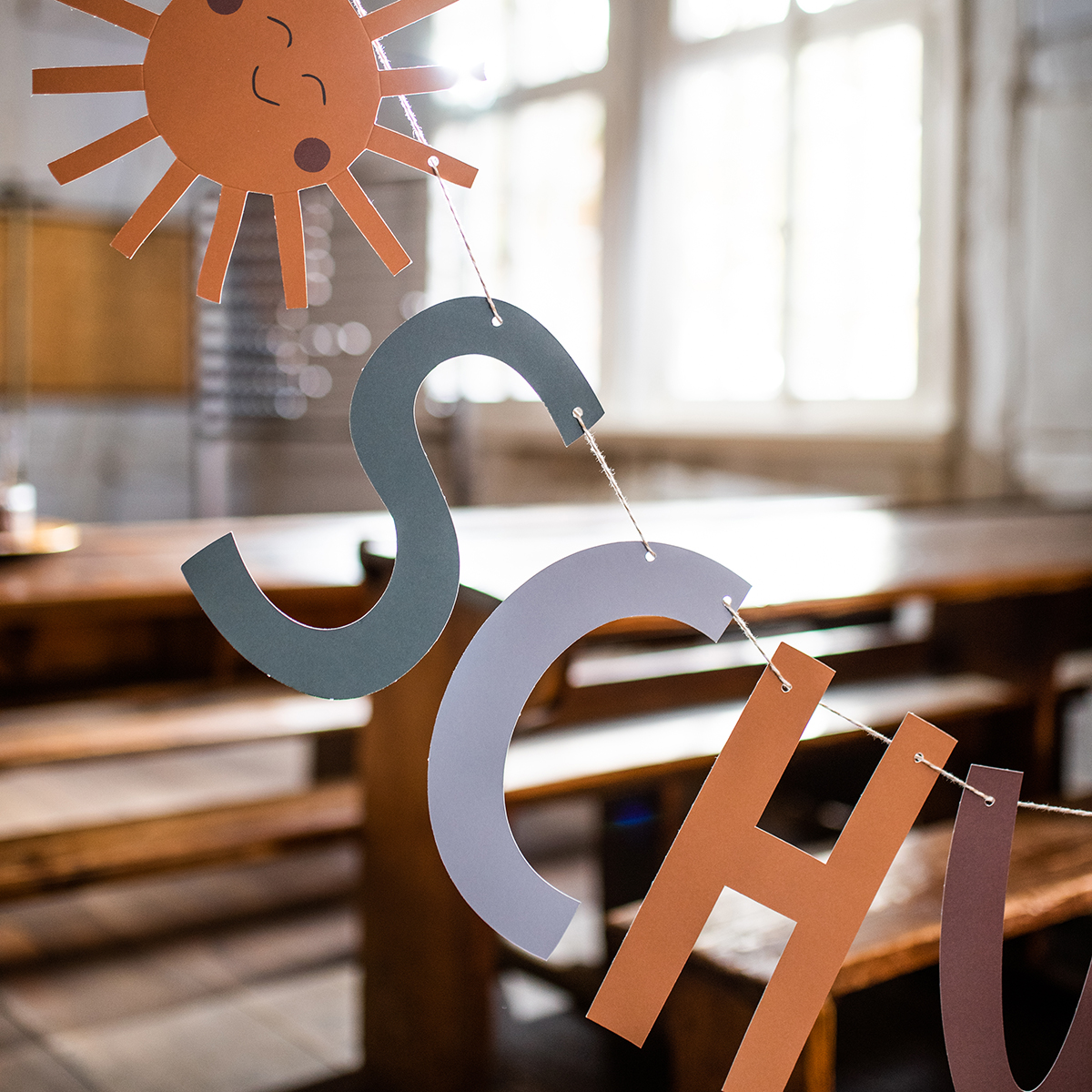 Ava & Yves | Girlande zur Einschulung