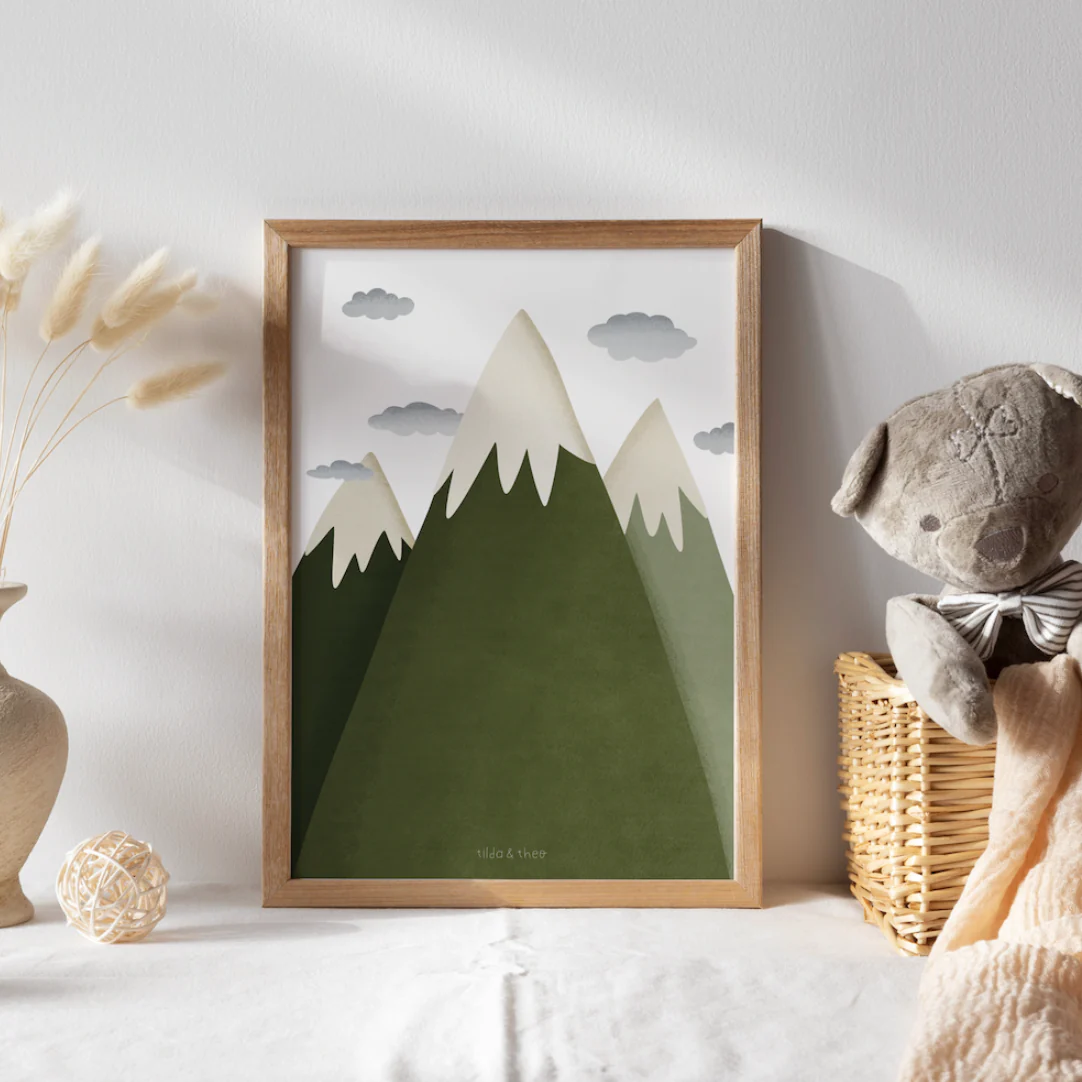 Tilda & Theo | Poster Berge