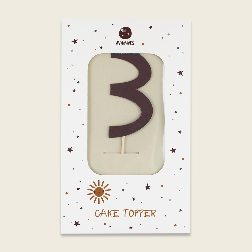 Ava & Yves | Cake Topper - 3