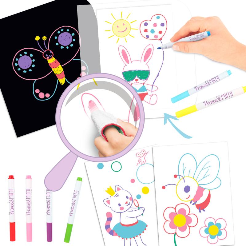 Depesche | Princess Mimi Paint & Swipe Book