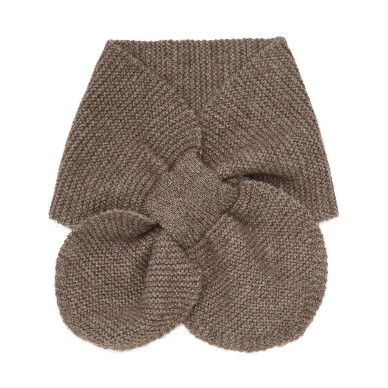Huttelihut | Schal für Babys Wool Knit - Morel - ONE SIZE
