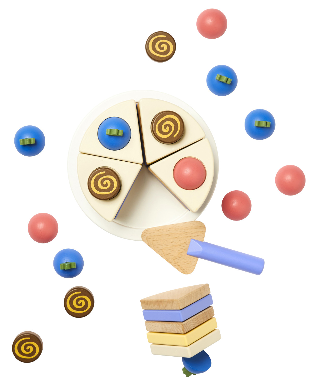 Kids Concept | Torte mit viel Zubehör