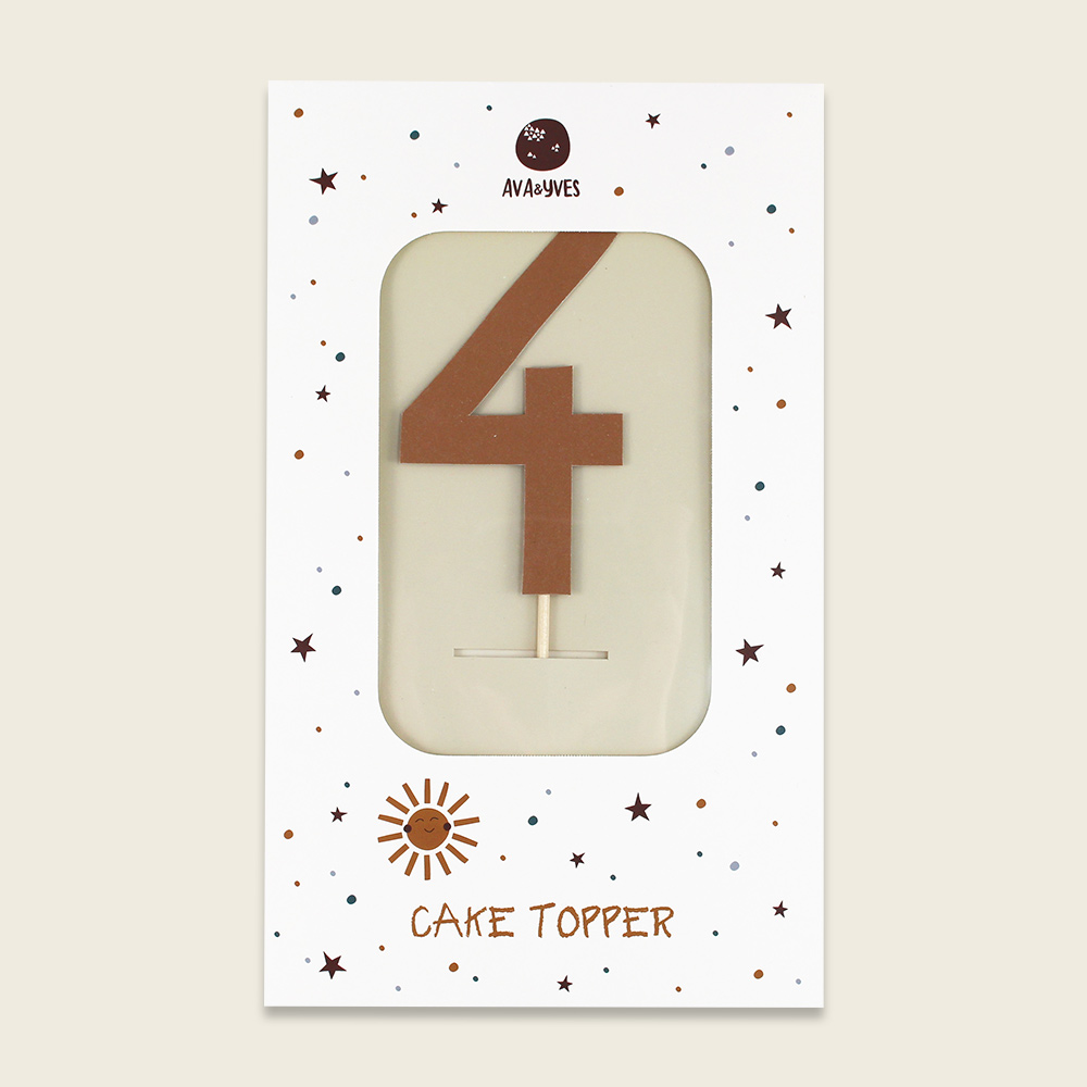 Ava & Yves | Cake Topper - 4