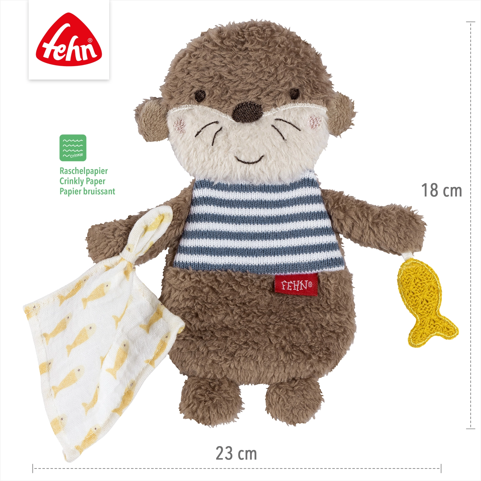 Fehn | Knister-Otter - Activity-Rascheltier