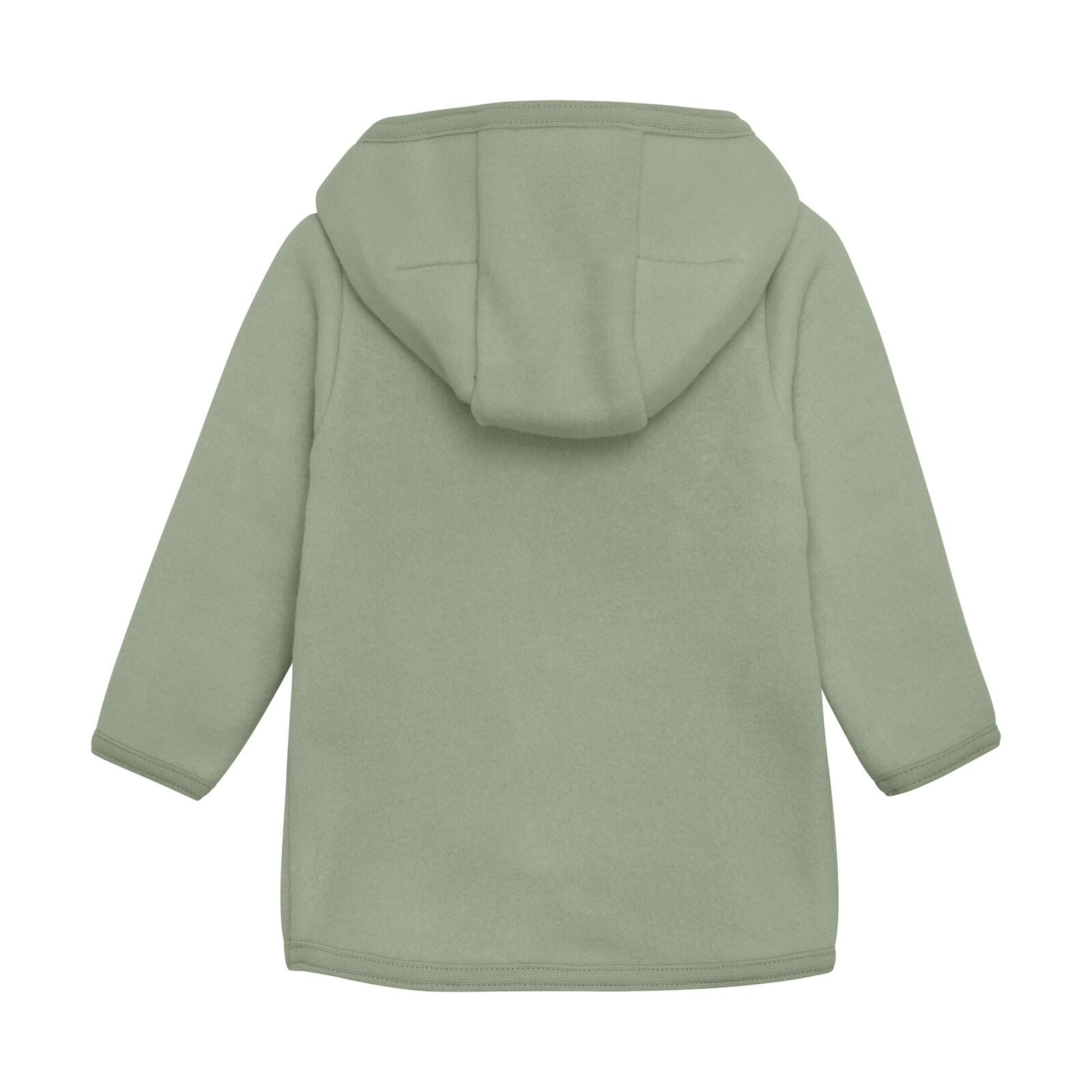 Huttelihut | Jacke Fleecejacke aus 100% Baumwolle Sea Spray Gr. 80