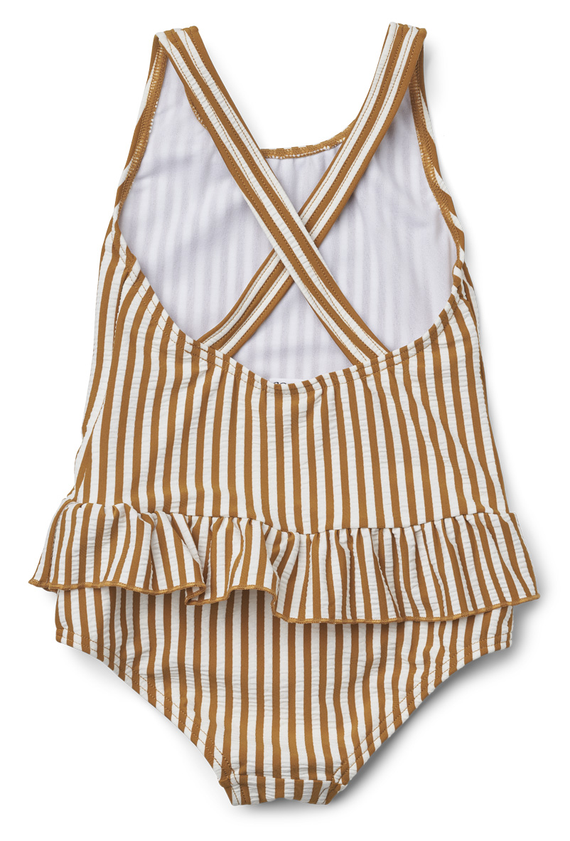 Liewood | Amara Badeanzug Golden Caramel White 86/92