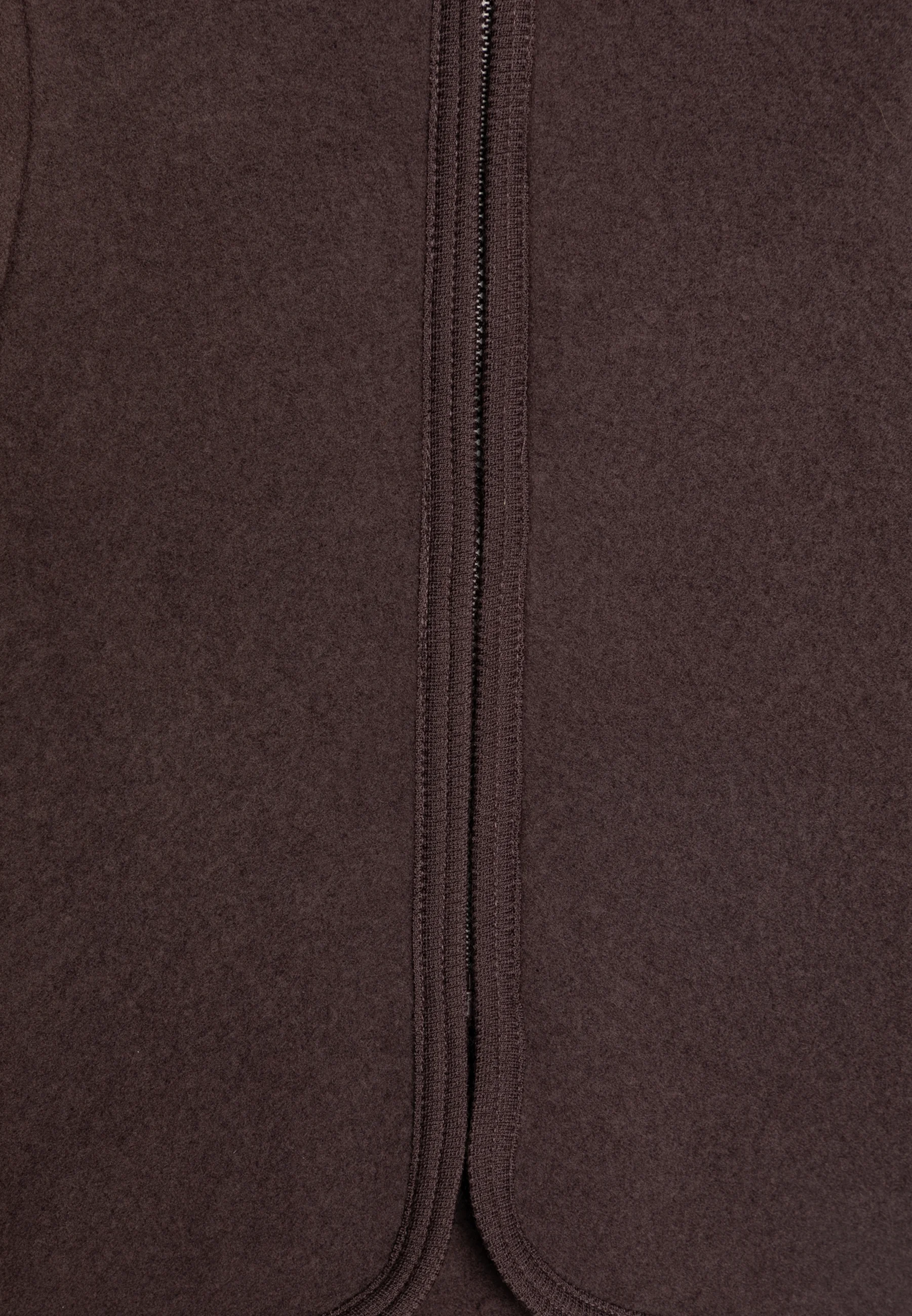 Huttelihut | Jacke Wool Merinowolle Fleece - Raisin - 86