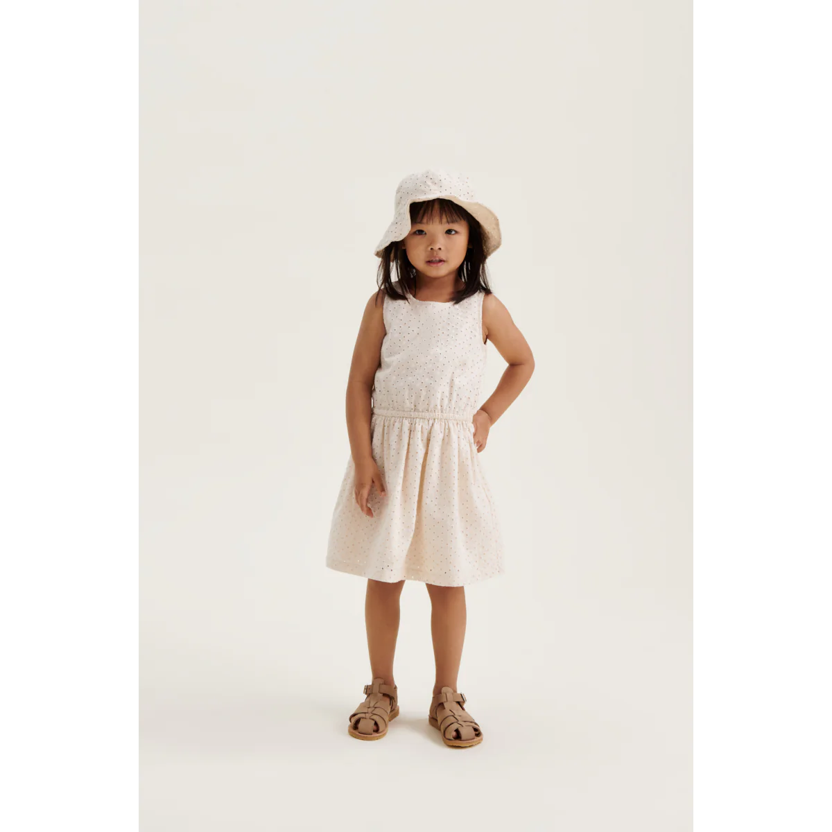 Liewood | Amelia Sonnenhut mit Lochstickerei  - Sandy