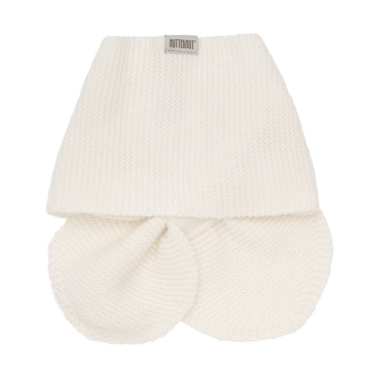 Huttelihut | Schal für Babys Wool Knit - Off-white - ONE SIZE