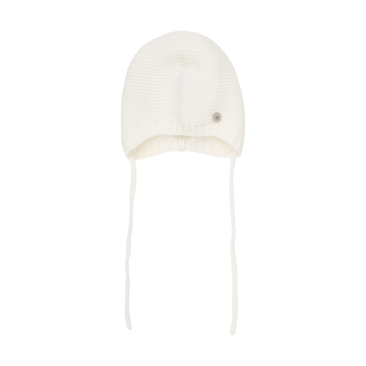Huttelihut | Babymütze Bonnet Wool Knit - Off-white - 50\56