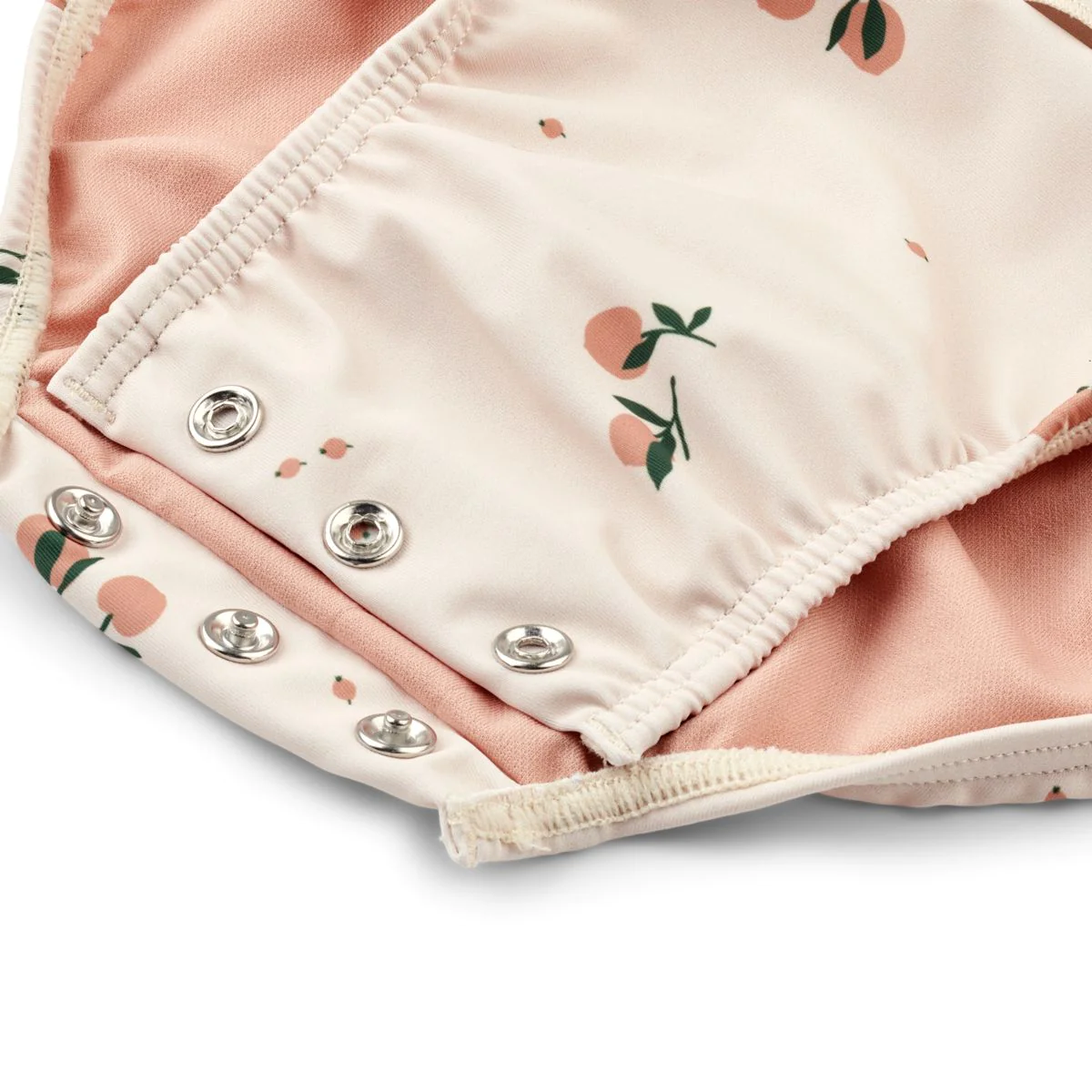Liewood | Amina Baby Badeanzug / Peach / Sea shell