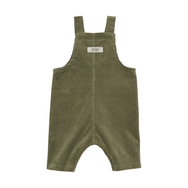 Huttelihut | Latzhose Overall Cord - Deep Lichen Green - 92