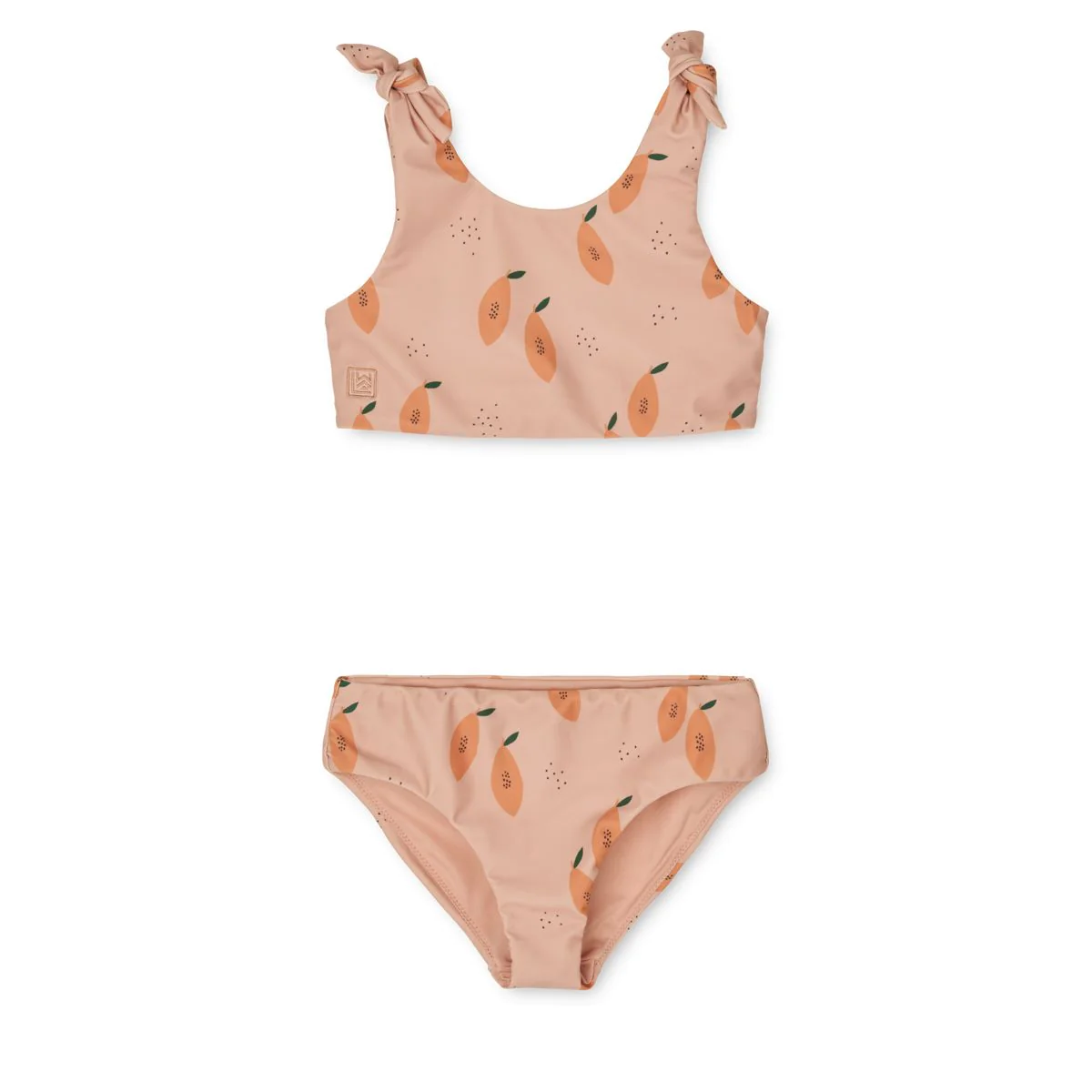 Liewood | Bow Bikini Set - Papaya / Pale tuscany Gr. 86