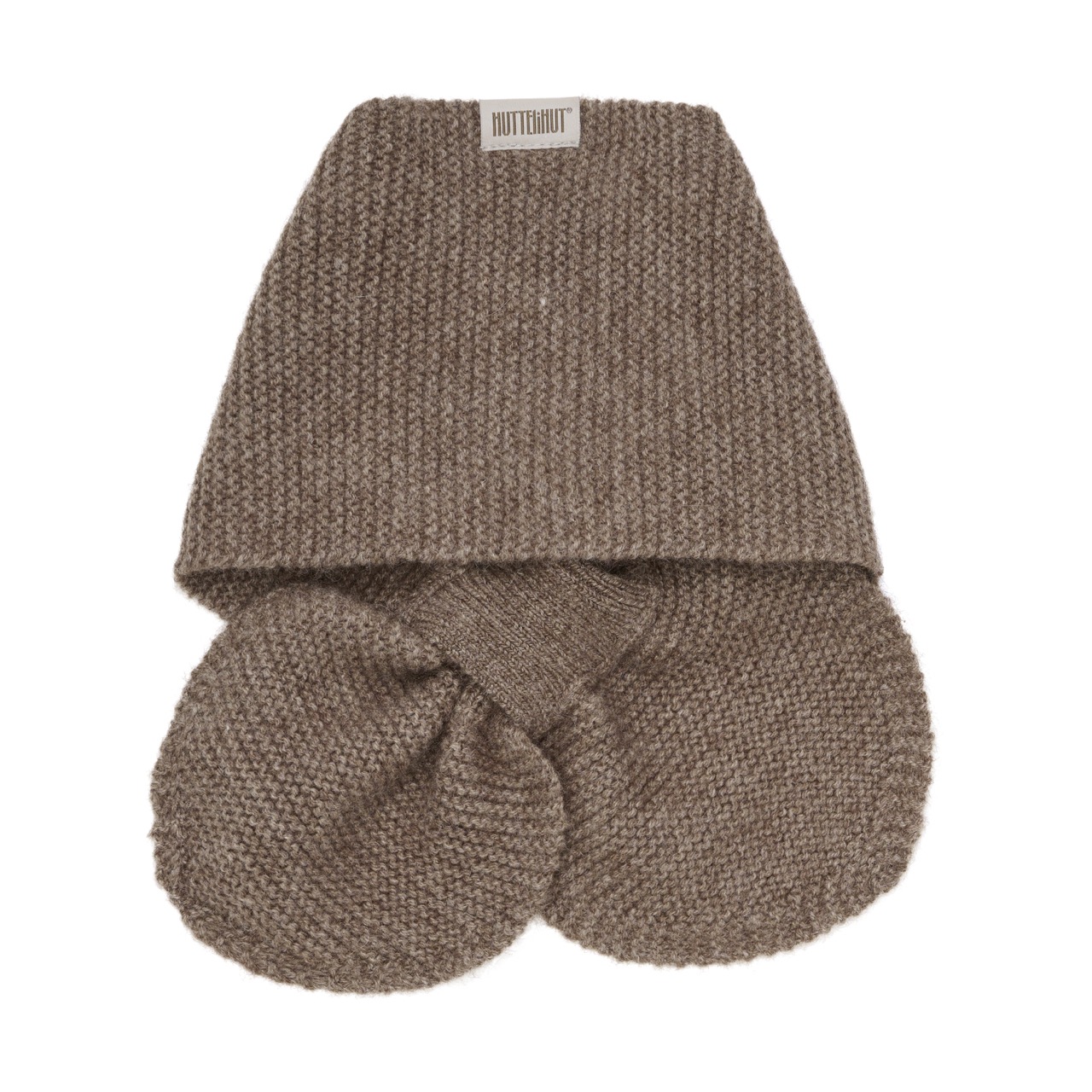 Huttelihut | Schal für Babys Wool Knit - Morel - ONE SIZE