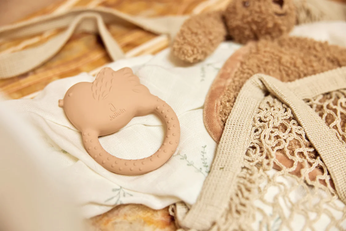 Jollein | Beißring aus Naturkautschuk Lovely Birds