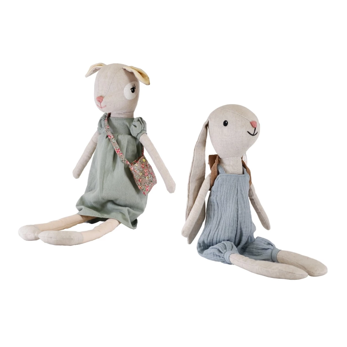 Mealiving | Stoffpuppe Reh Rosa