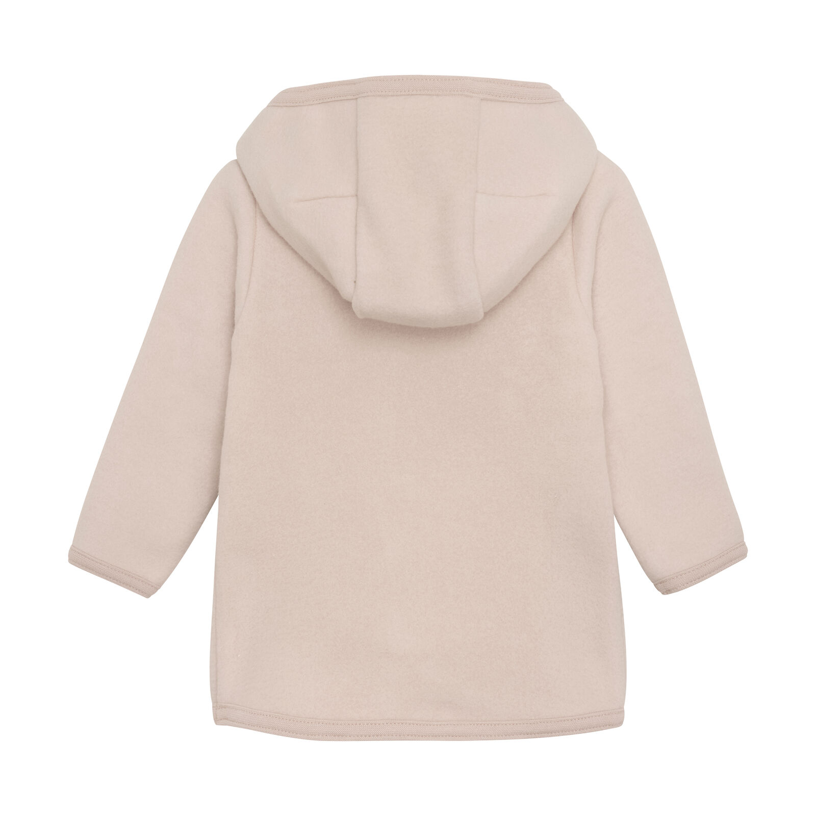 Huttelihut | Jacke Fleecejacke aus 100% Baumwolle Almond Peach Gr. 98