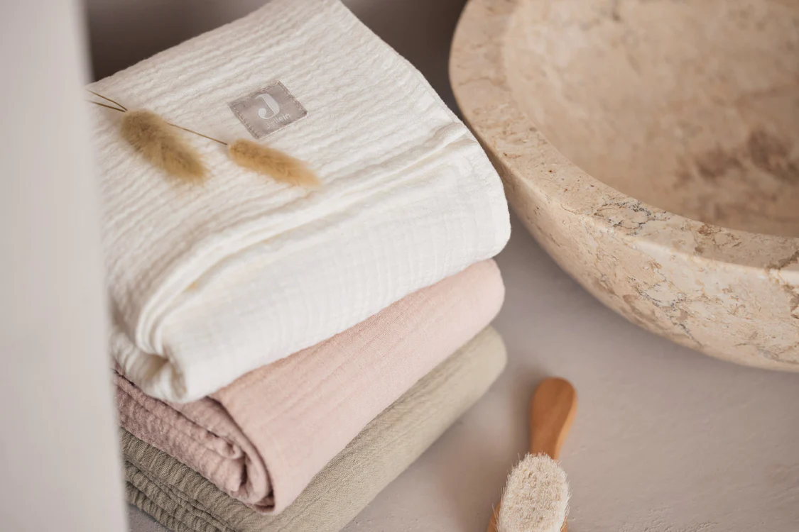 Jollein | Mullwindeln Hydrophil 115x115cm Wild Rose/Ivory (2pack)