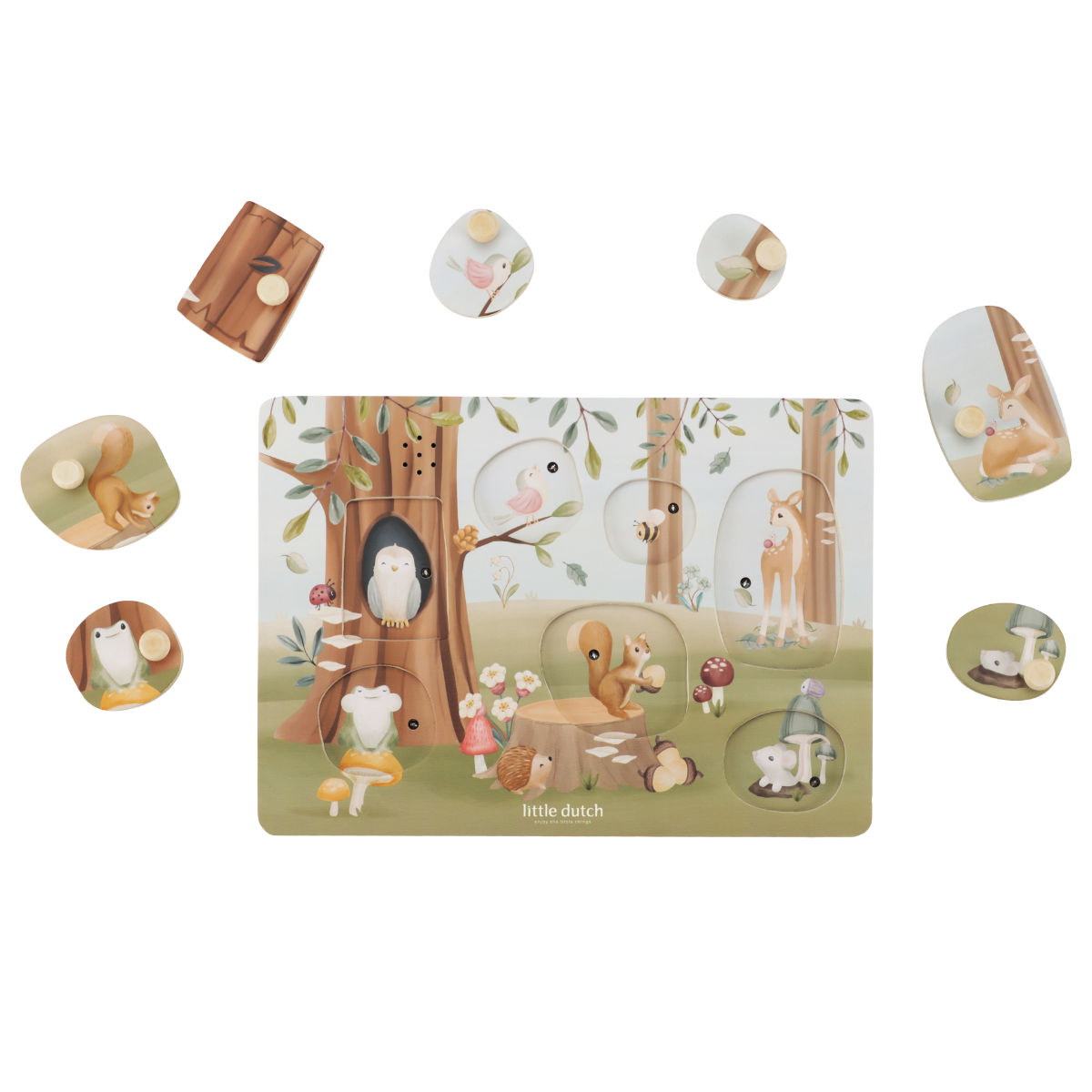 Little Dutch | Sound Puzzle Forest Friends
