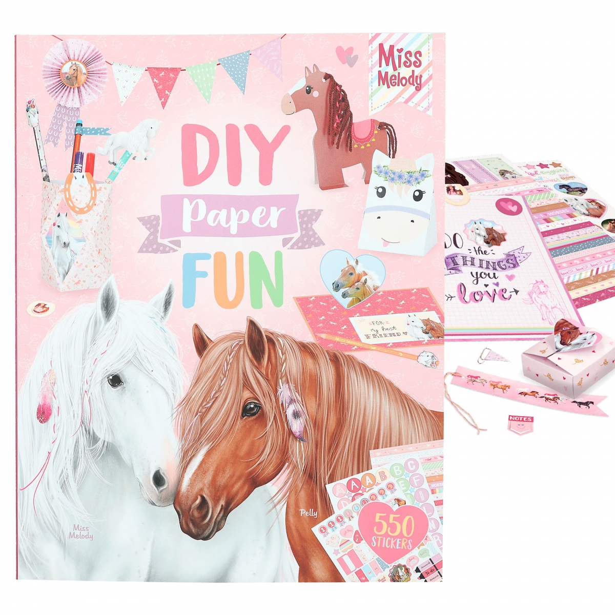 Miss Melody | DIY Paper Fun Book