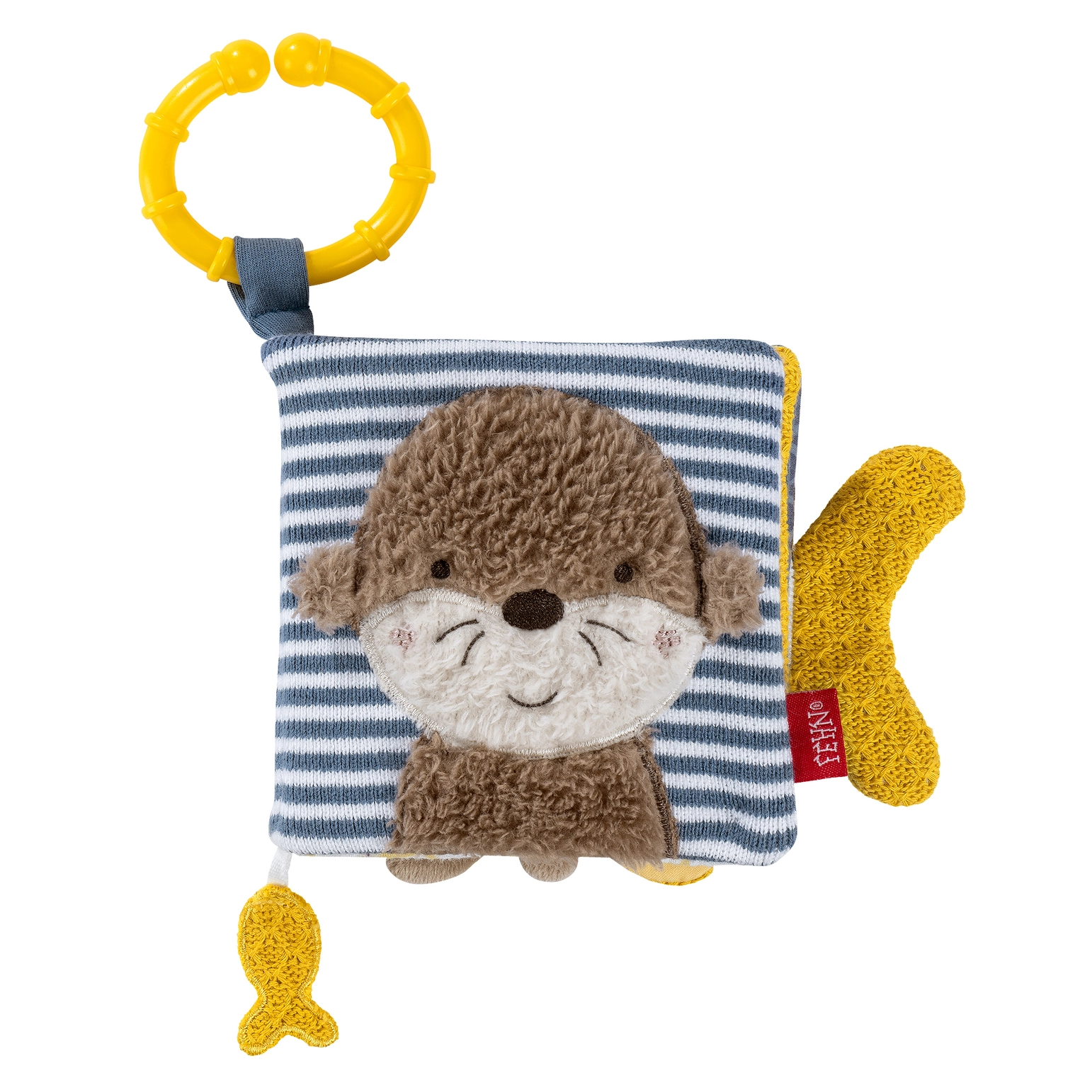 Fehn | Stoffbuch Otter - Fühlbuch mit Tier-Motiven